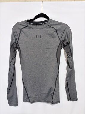 Under Armour HeatGear Armour Long Sleeve Compression Shirt size Small